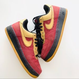 Women’s Nike Air Force Team Red/Gold